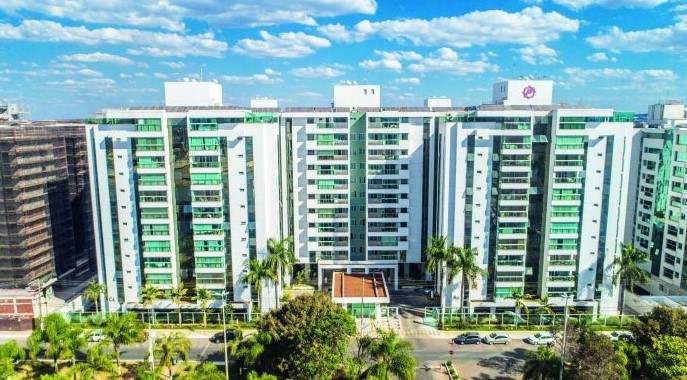 Quais são os tipos de apartamentos disponíveis para venda em Park Sul Brasília?